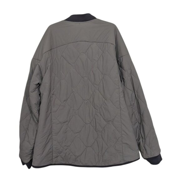 Duluth Trading Co Agiloft Quilted Jacket Mens Size XL Gray Nylon Lined Full Zip - Picture 7 of 11